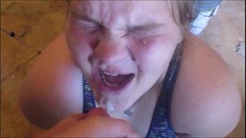 cum swallowing contest
