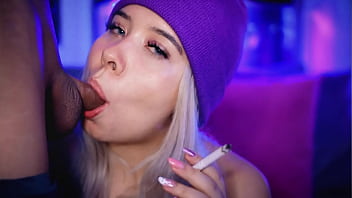 smoking while sucking