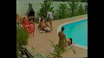 gay pool orgy