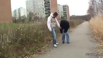 homeless guy gets fucked