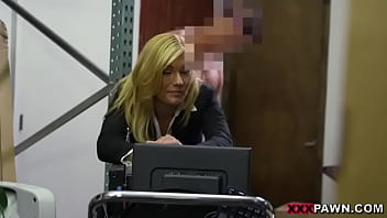 big blonde ass