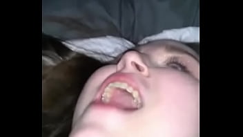 lesbian spit in mouth