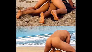 real sex at the beach