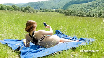 wife teasing on nude beach