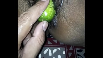 girl has sex with cucumber