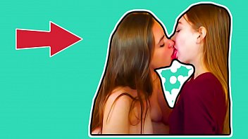 lesbian kiss public