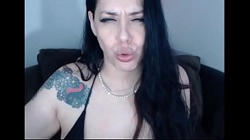 busty solo orgasm
