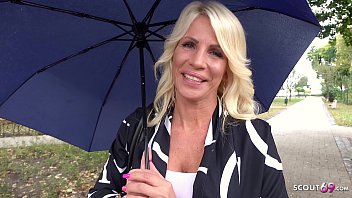 blonde milf tricked