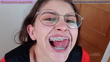 blowjob cum mouth