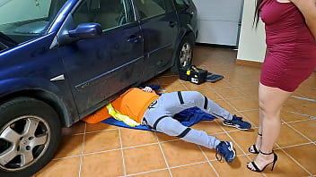 car mechanic porn