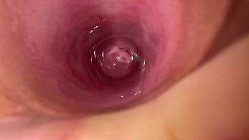 close up cumming