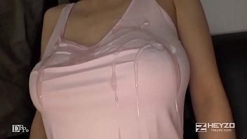 girl playing with big tits
