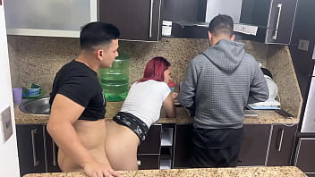 asian guy and latina