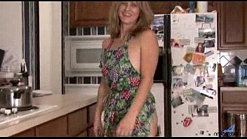 busty blonde milf gets a threesome for mothers day